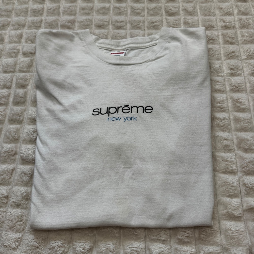 Supreme Medium White NYC Tee T-Shirt Short Sleeve Authentic